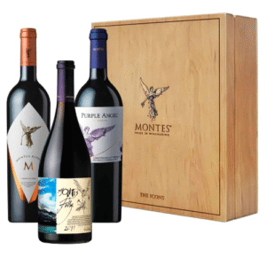 THE ICONS MONTES (ALPHA M+FOLLY+PURPLE ANGEL) X 750 ML