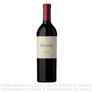 Vino BRAMARE Chañares Estate Malbec botella 750ml